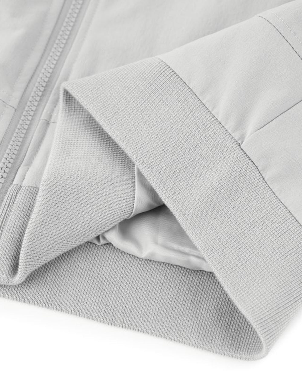 Embroidery Relaxed Zip Jacket