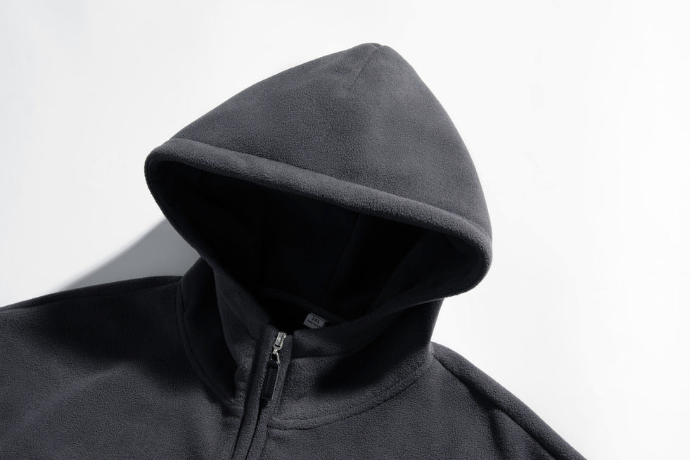 430G Quarter Zip Graphic Pullover Hoodie