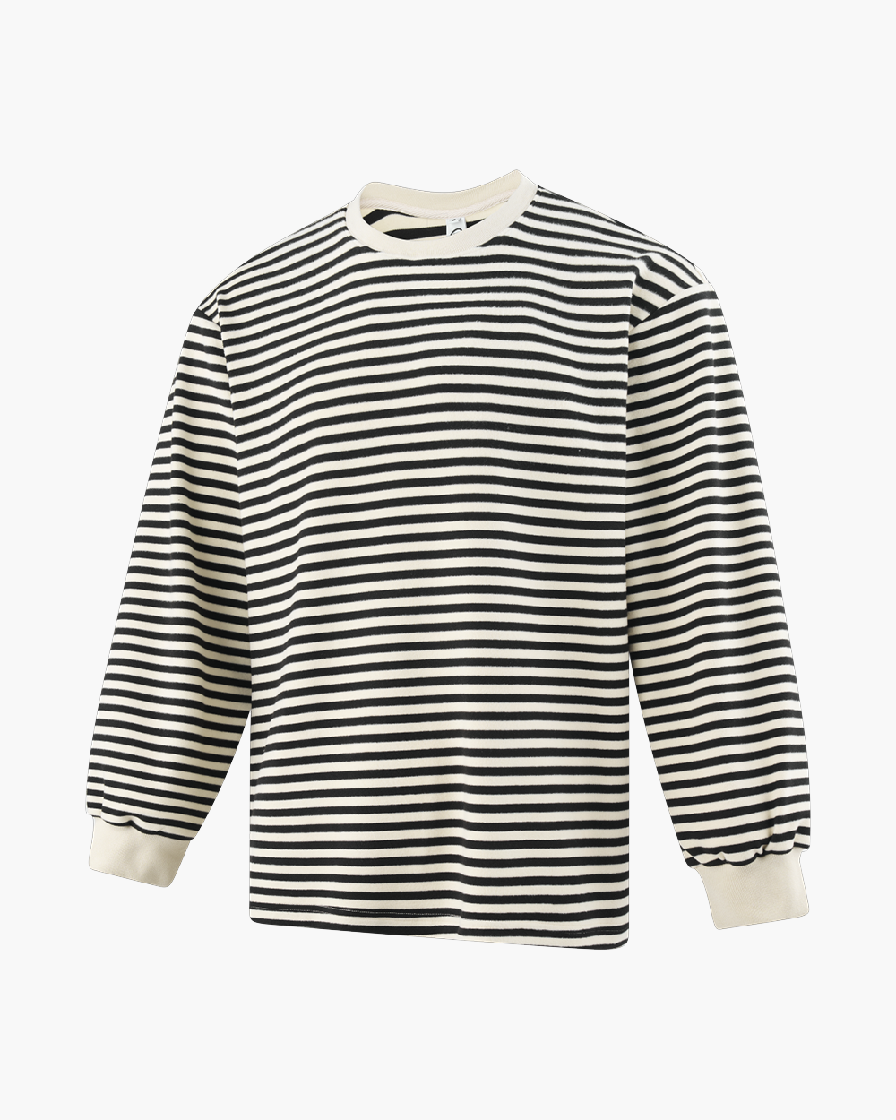 300G Pinstripe Velvet Sweatshirt