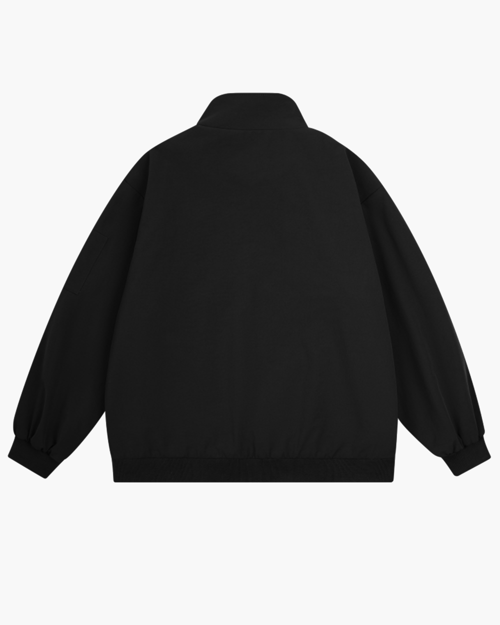 Embroidery Relaxed Zip Jacket