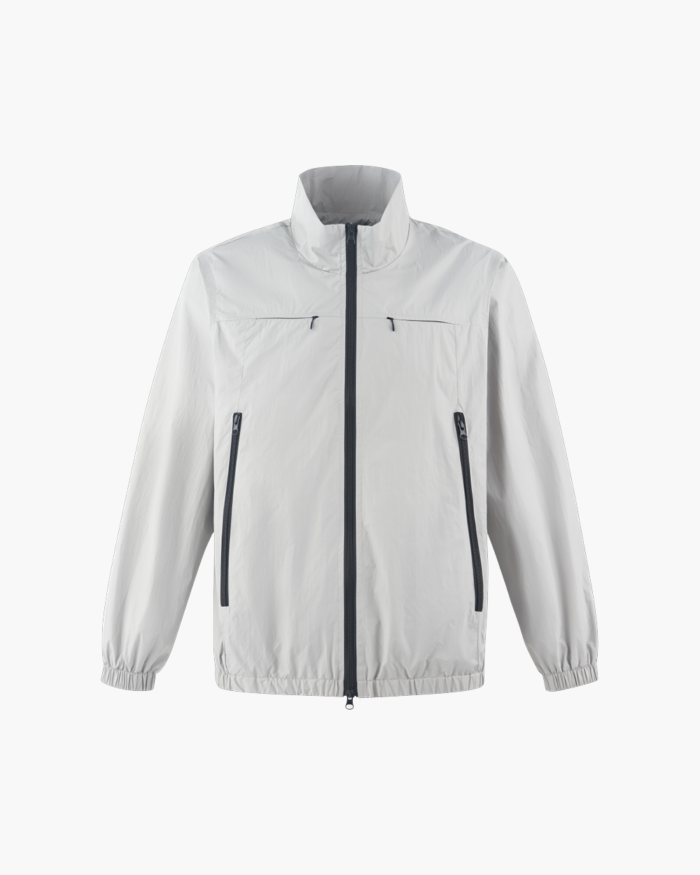 Shiny Multi-zipper Jacket
