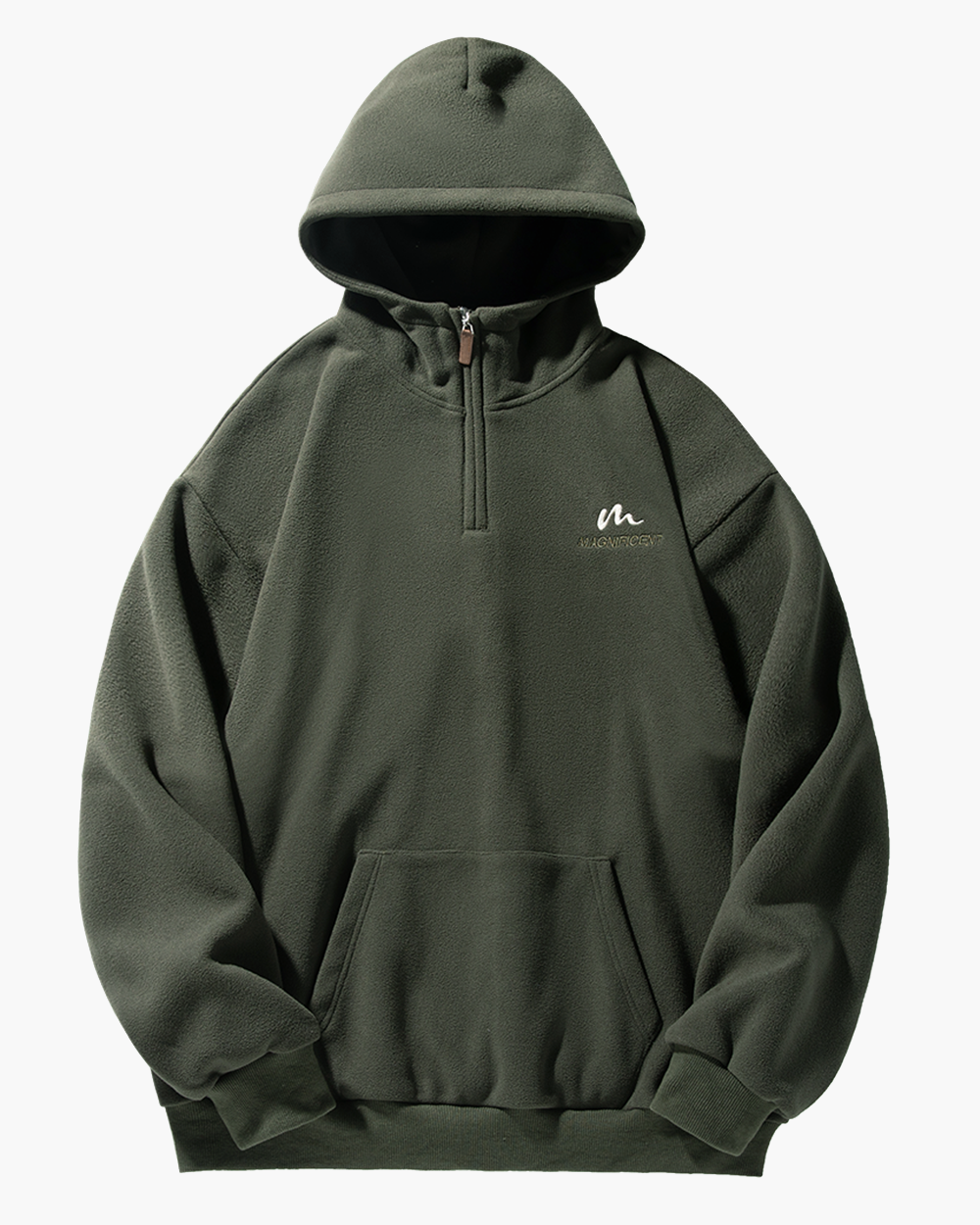 430G Quarter Zip Graphic Pullover Hoodie
