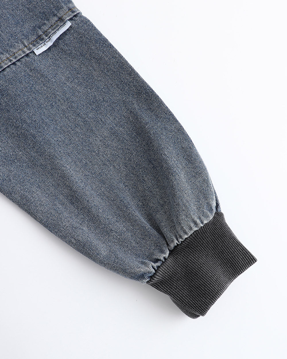 Washed Hooded Denim Jacket