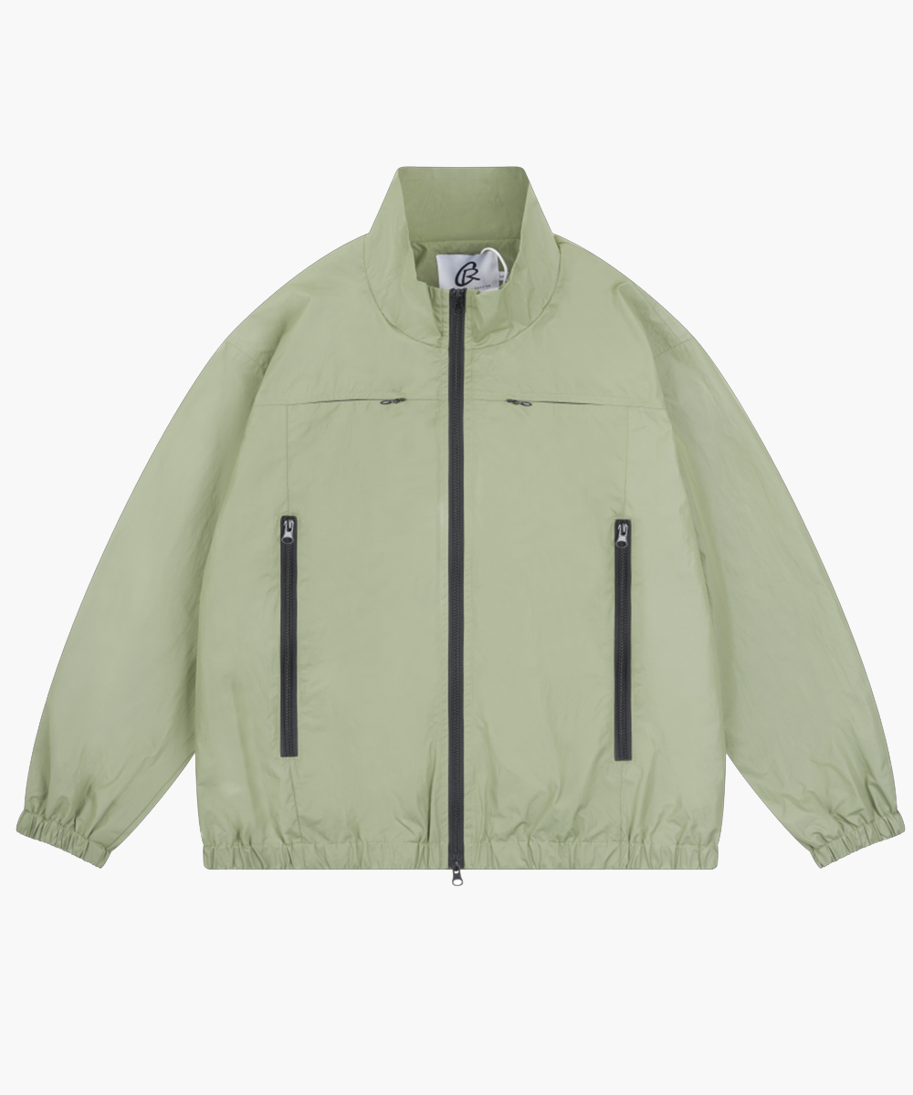Shiny Multi-zipper Jacket
