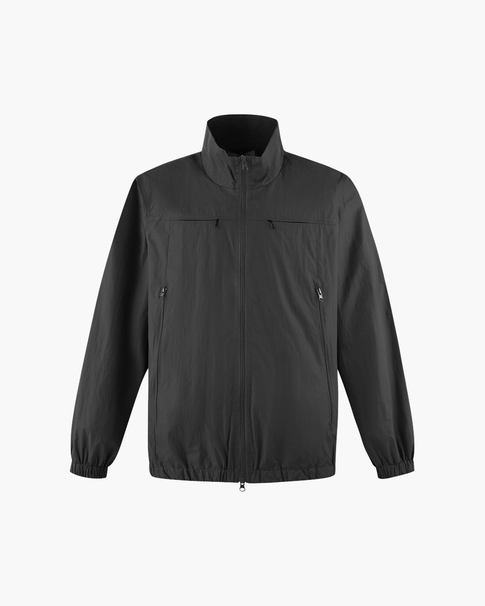 Shiny Multi-zipper Jacket