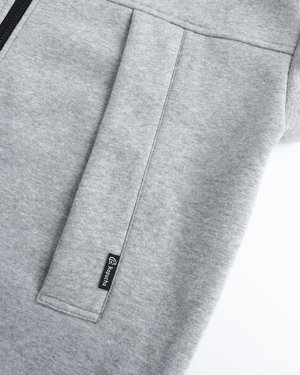 420G Large Pockets Full-Zip Hoodie