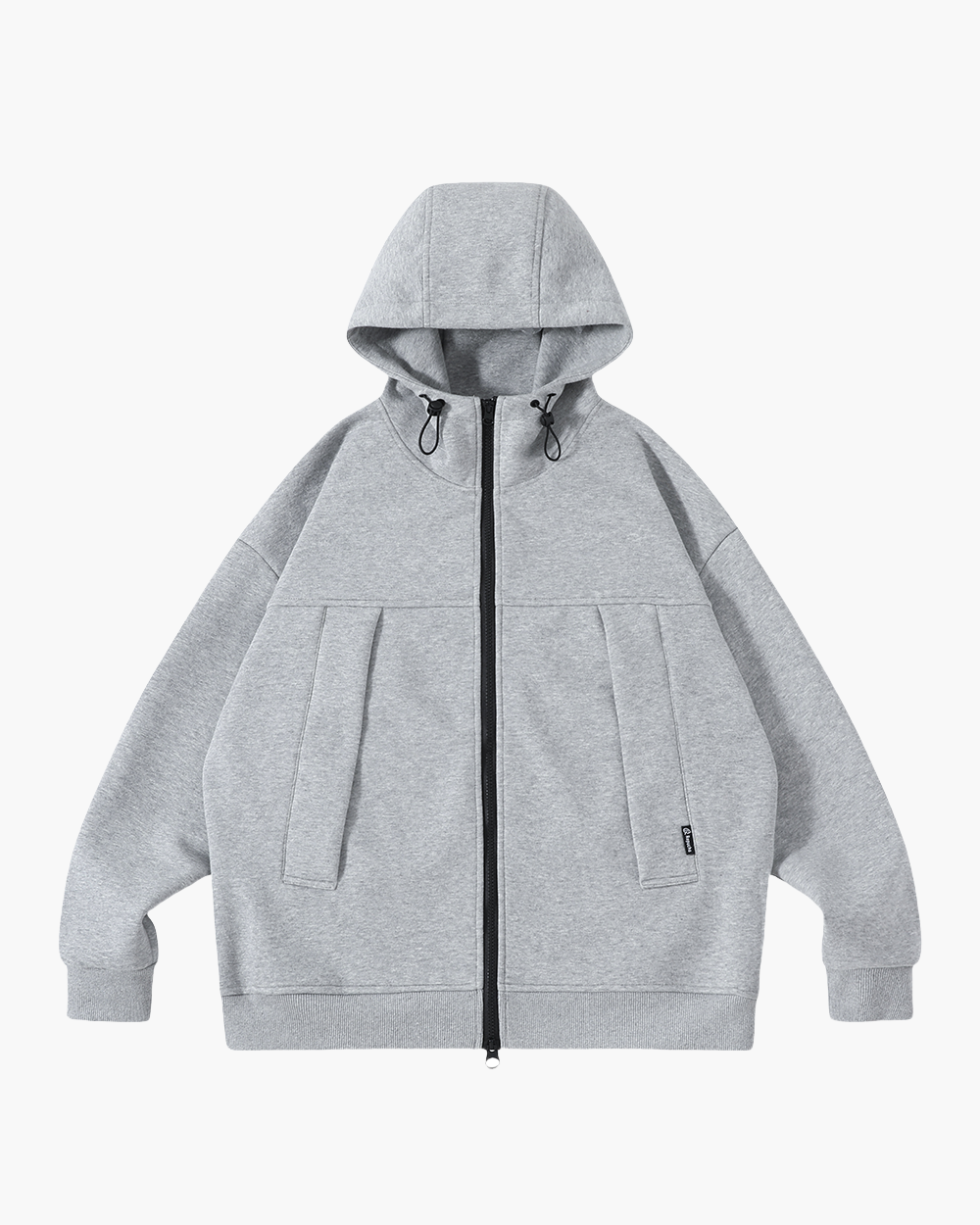 420G Large Pockets Full-Zip Hoodie