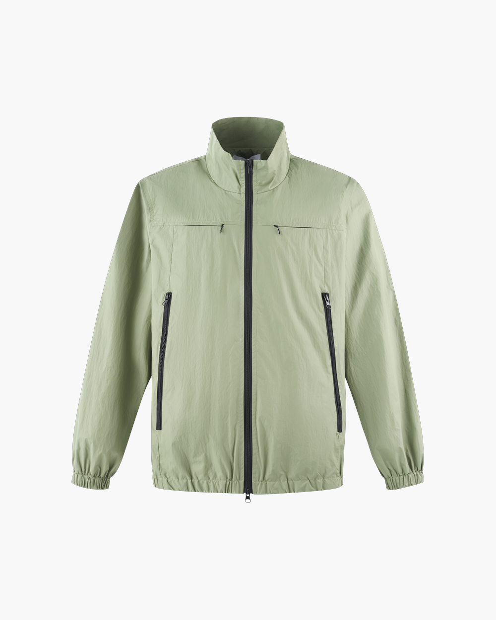 Shiny Multi-zipper Jacket