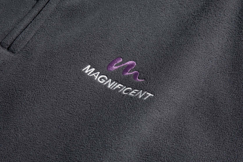430G Quarter Zip Graphic Pullover Hoodie