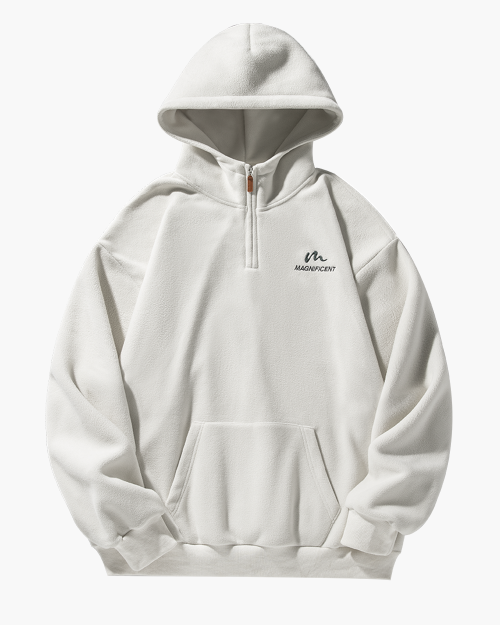 430G Quarter Zip Graphic Pullover Hoodie