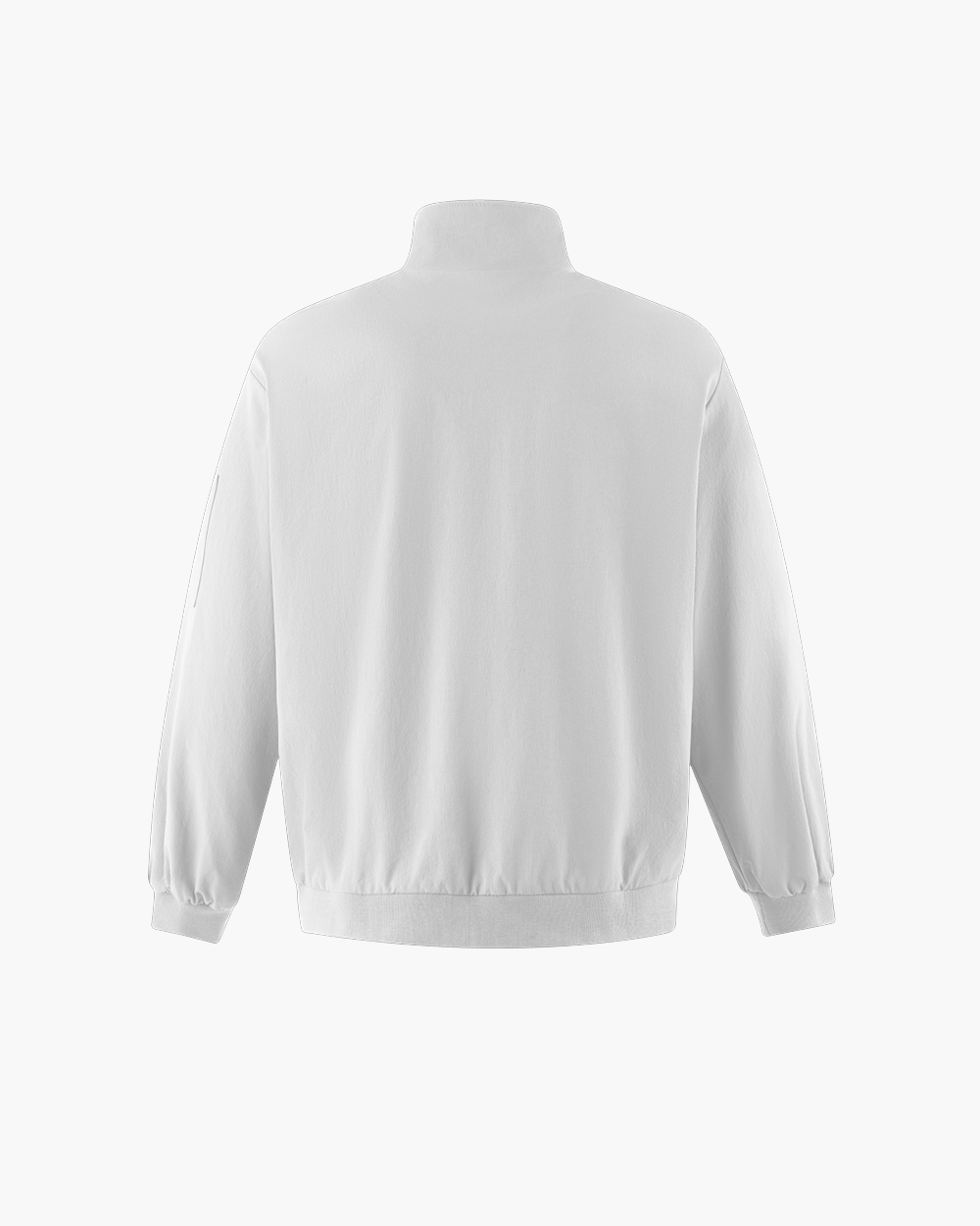 Embroidery Relaxed Zip Jacket