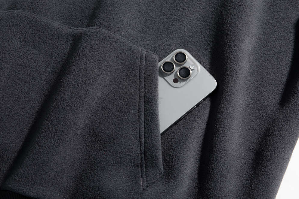 430G Quarter Zip Graphic Pullover Hoodie