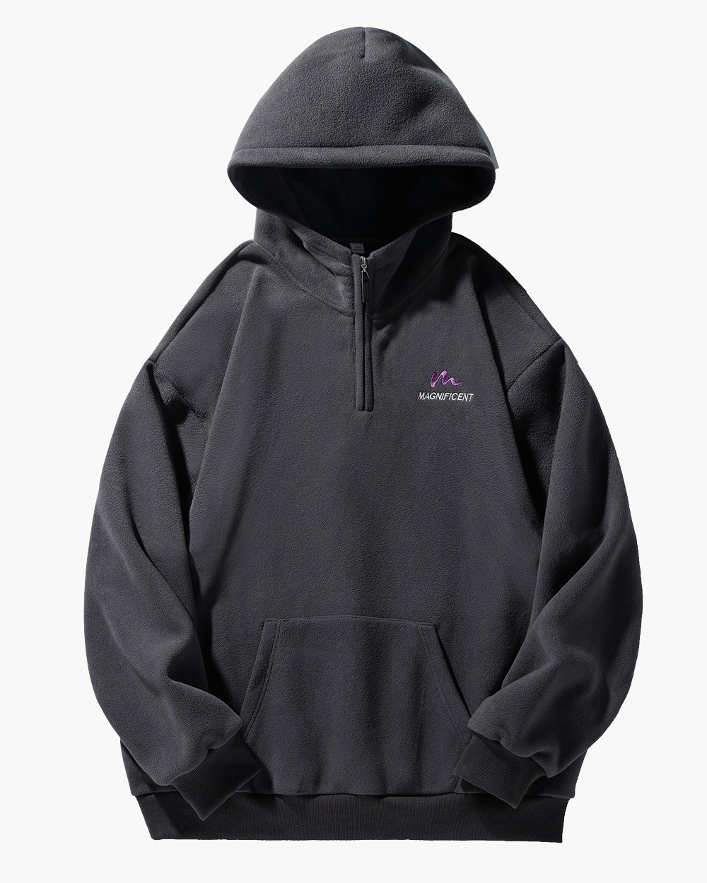 430G Quarter Zip Graphic Pullover Hoodie